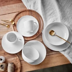 4x Schale 600ml NATIVE In Weiß -Butlers Speichern butlers 4x schale 600ml native in weiss 7