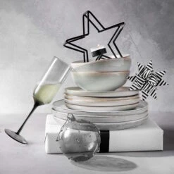 4x Schale Ø17cm HENLEY In Grau -Butlers Speichern butlers 4x schale o17cm henley in grau 13