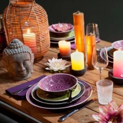 6x Teller Ø21cm SUMATRA In Grau -Butlers Speichern butlers 6x teller o21cm sumatra in grau 4