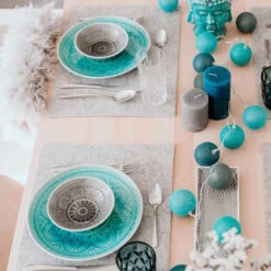 6x Tischset 33x45cm FELTO In Hellgrau -Butlers Speichern butlers 6x tischset 33x45cm felto in hellgrau 3