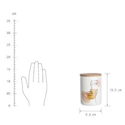 Aufbewahrungsdose Line Art 450ml QUEEN IT In Bunt -Butlers Speichern butlers aufbewahrungsdose line art 450ml queen it in bunt 3