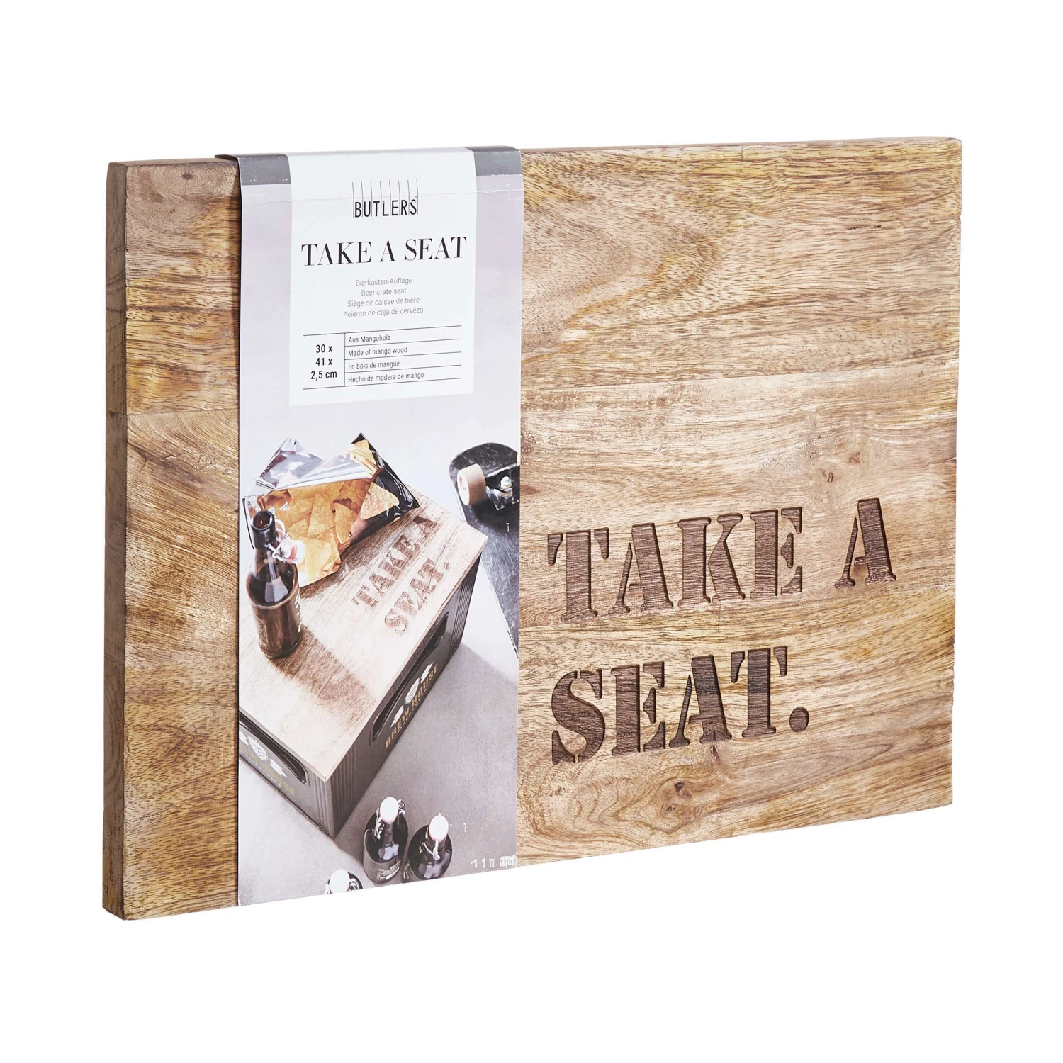 Auflage Für Bierkasten B 41 X T 30cm TAKE A SEAT In Braun 11 Auflage Für Bierkasten B 41 X T 30cm TAKE A SEAT In Braun – Bild 9