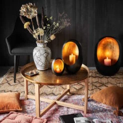 Beistelltisch BERBER In Bronze-Braun -Butlers Speichern butlers beistelltisch berber in bronze braun 7