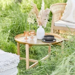 Beistelltisch BERBER In Bronze-Braun -Butlers Speichern butlers beistelltisch berber in bronze braun 8