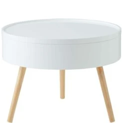 Beistelltisch Mit Stauraum COFFEE TIME In Weiß -Butlers Speichern butlers beistelltisch mit stauraum coffee time in weiss 2