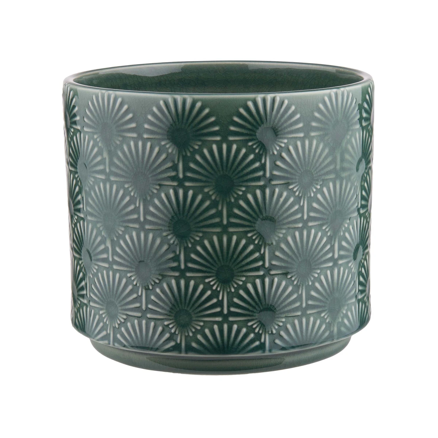 Blumentopf Ø17cm BLOOMY In Grün 3 Blumentopf Ø17cm BLOOMY In Grün