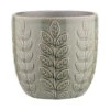Blumentopf Ø18cm LEAVES In Grün 1 Blumentopf Ø18cm LEAVES In Grün -Butlers Speichern butlers blumentopf o18cm leaves in grun
