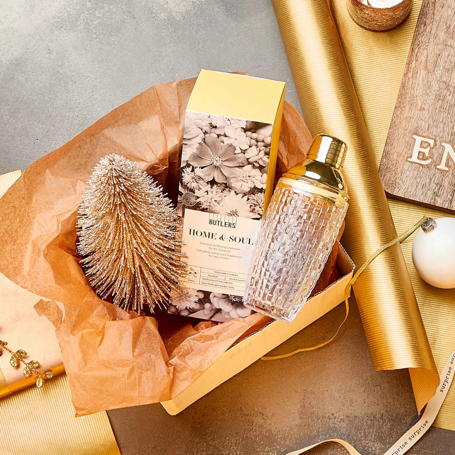 Cocktailshaker 370ml BAR NOBLE In Transparent-Gold 4 Cocktailshaker 370ml BAR NOBLE In Transparent-Gold – Bild 2