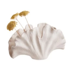 Deko-Objekt Blatt Höhe 21cm GINKGO In Creme -Butlers Speichern butlers deko objekt blatt hohe 21cm ginkgo in creme 2