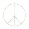 Deko Ring Ø38cm PEACE In Gold -Butlers Speichern butlers deko ring o38cm peace in gold