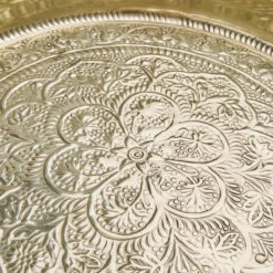 Deko Tablett Ø46cm ORIENTAL LOUNGE In Gold -Butlers Speichern butlers deko tablett o46cm oriental lounge in gold 4