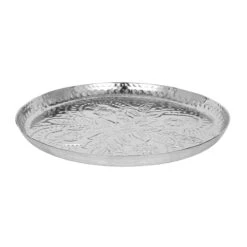 Deko-Teller Floral Ø37cm ORIENTAL LOUNGE In Silber -Butlers Speichern butlers deko teller floral o37cm oriental lounge in silber 1