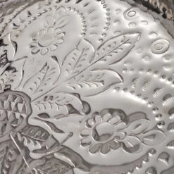 Deko-Teller Floral Ø37cm ORIENTAL LOUNGE In Silber -Butlers Speichern butlers deko teller floral o37cm oriental lounge in silber 2