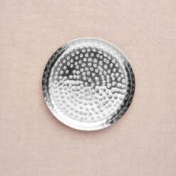 Deko-Teller Gehämmert Ø28cm ORIENTAL LOUNGE In Silber -Butlers Speichern butlers deko teller gehammert o28cm oriental lounge in silber 2