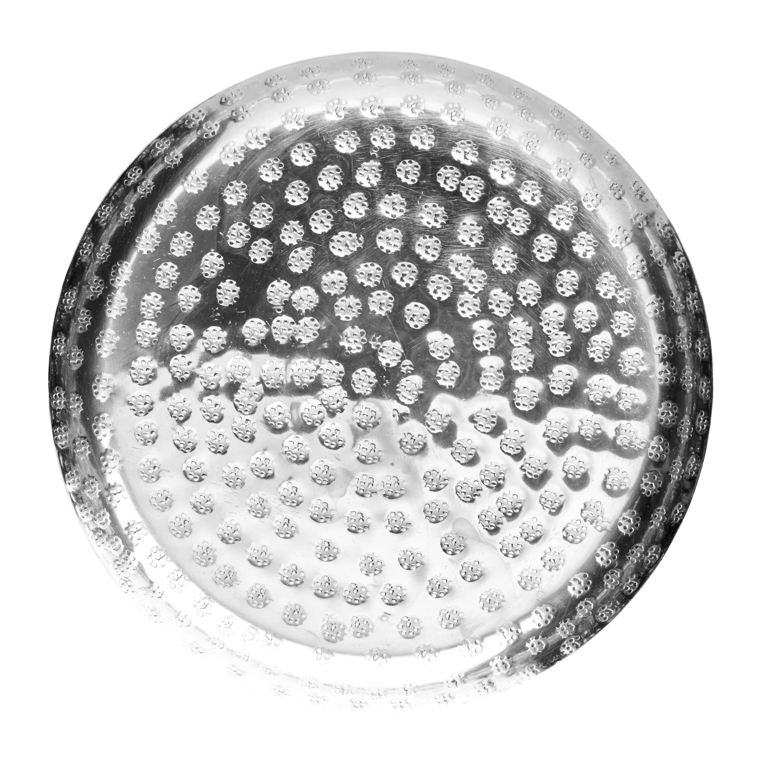 Deko-Teller Gehämmert Ø34cm ORIENTAL LOUNGE In Silber 3 Deko-Teller Gehämmert Ø34cm ORIENTAL LOUNGE In Silber