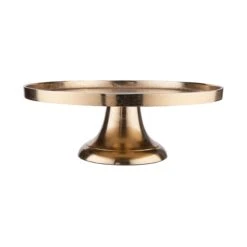 Deko-Teller Mit Fuß Ø50cm BANQUET In Gold -Butlers Speichern butlers deko teller mit fuss o50cm banquet in gold 2