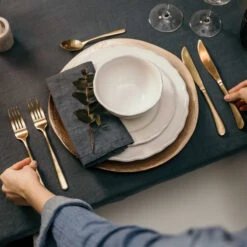 Deko-Teller Organisch Ø32cm BANQUET In Gold -Butlers Speichern butlers deko teller organisch o32cm banquet in gold 3