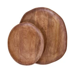 Deko-Teller Organisch Ø40cm MANGO DAYS In Braun -Butlers Speichern butlers deko teller organisch o40cm mango days in braun 3