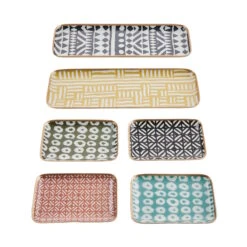 Dekotablett L 33 X B 12cm PATTERY In Gelb -Butlers Speichern butlers dekotablett l 33 x b 12cm pattery in gelb 6