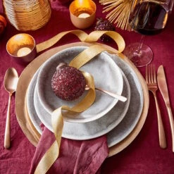 Dinnerteller Ø28cm ATLANTIS In Grau -Butlers Speichern butlers dinnerteller o28cm atlantis in grau 8