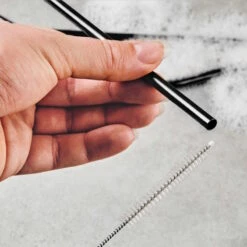 Edelstahltrinkhalme Mit Bürste MANHATTAN LOUNGE In Schwarz -Butlers Speichern butlers edelstahltrinkhalme mit burste manhattan lounge in schwarz 2