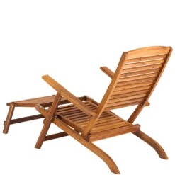 Gartenliege Mit Fußteil WEEKENDER In Braun -Butlers Speichern butlers gartenliege mit fussteil weekender in braun 3