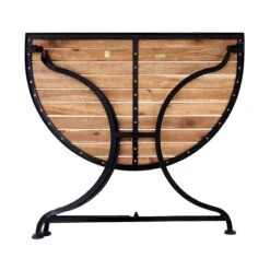 Gartentisch Halbrund PARKLIFE In Schwarz-Natur -Butlers Speichern butlers gartentisch halbrund parklife in schwarz natur 6