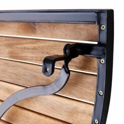 Gartentisch Halbrund PARKLIFE In Schwarz-Natur -Butlers Speichern butlers gartentisch halbrund parklife in schwarz natur 7