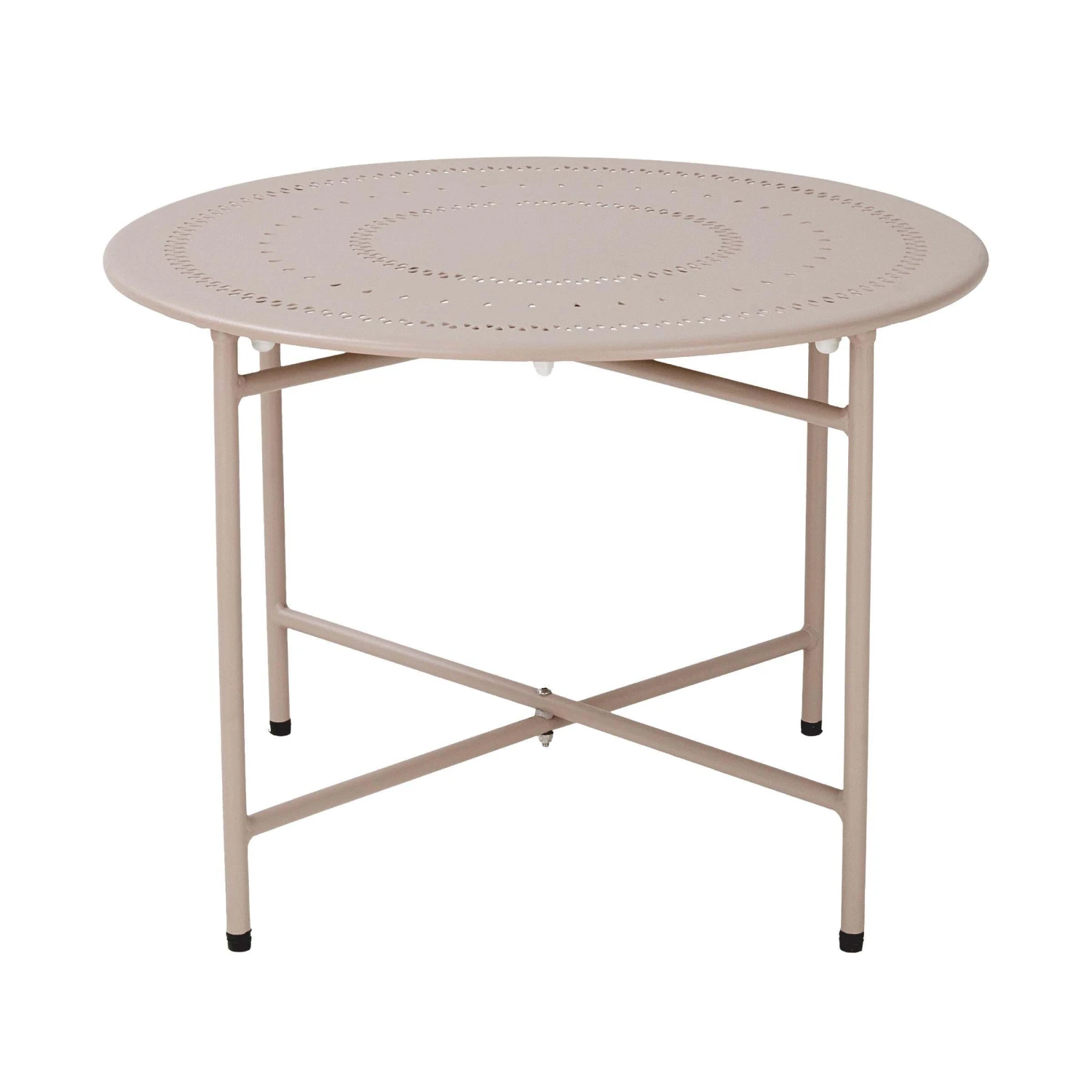 Gartentisch Mit Stanzung ASHLEY In Beige 2 Gartentisch Mit Stanzung ASHLEY In Beige