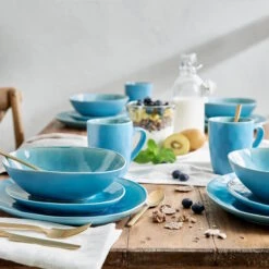 Geschirr-Set Zum Dinner 12-tlg. DE LA ROYA In Blau -Butlers Speichern butlers geschirr set zum dinner 12 tlg de la roya in blau 11