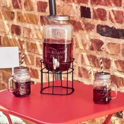 Getränkespender 2-teilig REFRESH In Transparent -Butlers Speichern butlers getrankespender 2 teilig refresh in transparent 5