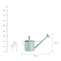 Gießkanne 8l ZINC In Pastellgrün 8 Gießkanne 8l ZINC In Pastellgrün -Butlers Speichern butlers giesskanne 8l zinc in pastellgrun 2