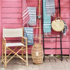 Hamamtuch L 170 X B 90cm SURFSIDE In Anthrazit -Butlers Speichern butlers hamamtuch l 170 x b 90cm surfside in anthrazit 5