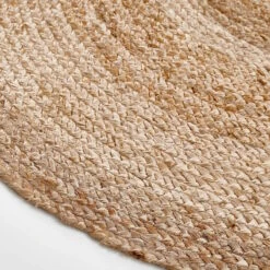 Hanf-Teppich Ø110cm ALL NATURE In Natur -Butlers Speichern butlers hanf teppich o110cm all nature in natur 3