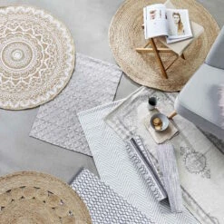 Hanf-Teppich Ø110cm ALL NATURE In Natur -Butlers Speichern butlers hanf teppich o110cm all nature in natur 8