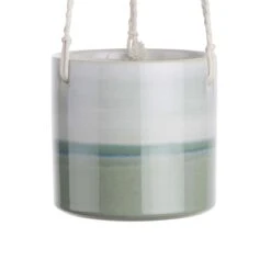 Hänge-Blumentopf Ø14cm HORIZON In Hellgrün -Butlers Speichern butlers hange blumentopf o14cm horizon in hellgrun 3