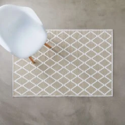 In- & Outdoor-Teppich Rauten L 180 X B 118cm COLOUR CLASH In Natur -Butlers Speichern butlers in and outdoor teppich rauten l 180 x b 118cm colour clash in natur 2