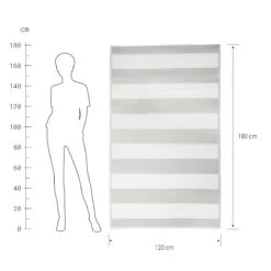 In- & Outdoor-Teppich Streifen L 180 X B 120cm COLOUR CLASH In Grau -Butlers Speichern butlers in and outdoor teppich streifen l 180 x b 120cm colour clash in grau 2