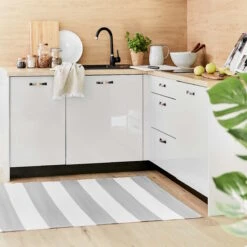 In- & Outdoor-Teppich Streifen L 180 X B 120cm COLOUR CLASH In Grau -Butlers Speichern butlers in and outdoor teppich streifen l 180 x b 120cm colour clash in grau 7