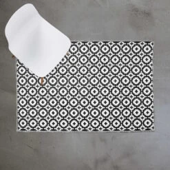 In- & Outdoorteppich Mosaik L 180 X B 120cm COLOUR CLASH In Schwarz -Butlers Speichern butlers in and outdoorteppich mosaik l 180 x b 120cm colour clash in schwarz 3