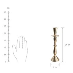 Kerzenhalter-Set 2-tlg. BOHO LOVE In Gold -Butlers Speichern butlers kerzenhalter set 2 tlg boho love in gold 3