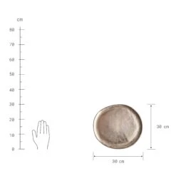 Kerzenteller Organisch Ø30cm BANQUET In Gold 7 Kerzenteller Organisch Ø30cm BANQUET In Gold -Butlers Speichern butlers kerzenteller organisch o30cm banquet in gold 2