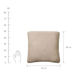 Kissen L 50 X B 50cm AVA In Taupe -Butlers Speichern butlers kissen l 50 x b 50cm ava in taupe 3