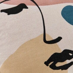 Kissen Line Art L 50 X B 50cm MOOD INDIGO In Bunt -Butlers Speichern butlers kissen line art l 50 x b 50cm mood indigo in bunt 4