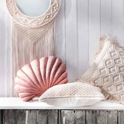 Kissen ZickZack L 45 X B 45cm MACRAMÉ In Creme -Butlers Speichern butlers kissen zickzack l 45 x b 45cm macrame in creme 5