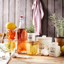 Knoblauchtopf Ø 14 Cm MRS. WINTERBOTTOM'S In Creme -Butlers Speichern butlers knoblauchtopf o 14 cm mrs winterbottoms in creme 3