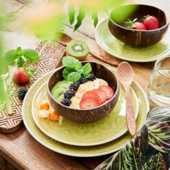 Kokosnussschale 430ml COCONUT In Braun -Butlers Speichern butlers kokosnussschale 430ml coconut in braun 5