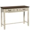 Konsolentisch Mit 3 Schubladen CABOTT COVE In Creme-Braun -Butlers Speichern butlers konsolentisch mit 3 schubladen cabott cove in creme braun