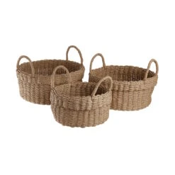 Korb Ø23cm PAPER BRAID In Natur -Butlers Speichern butlers korb o23cm paper braid in natur 5