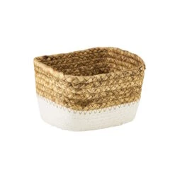 Korb Rechteckig L 17 X B 12cm RUSH ROPE In Natur-Weiß 8 Korb Rechteckig L 17 X B 12cm RUSH ROPE In Natur-Weiß -Butlers Speichern butlers korb rechteckig l 17 x b 12cm rush rope in natur weiss 2